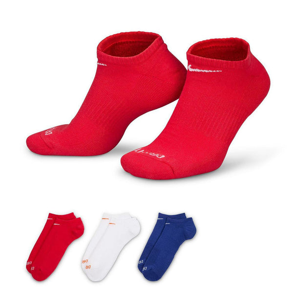 [SX6889-996] MENS NIKE EVERYDAY PLUS CUSHION TRAINING NO-SHOW SOCKS (3 PAIRS)