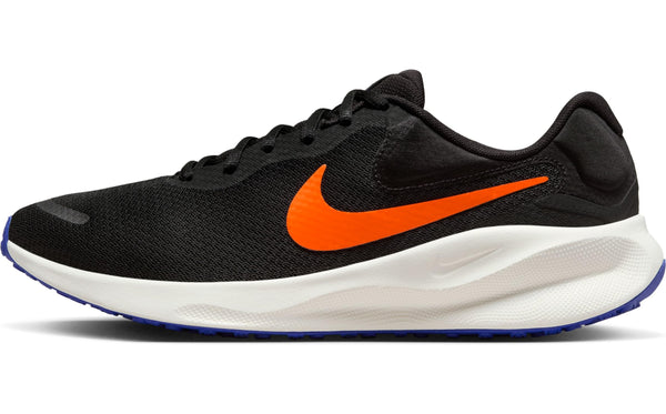 [FB2207-008] Mens Nike REVOLUTION 7 'BLACK ASTRONOMY BLUE SAIL HYPER CRIMSON'