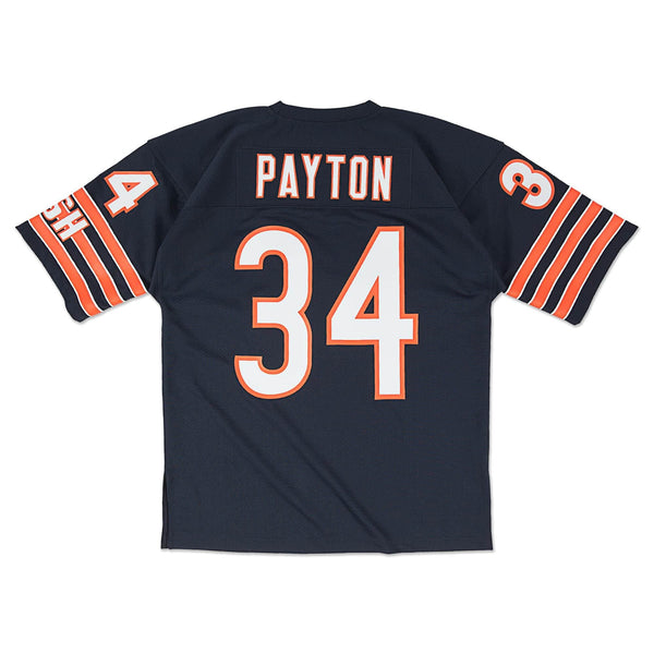 [AJY6CP18020-CBENAVY85WPA] Mens Mitchell & Ness NFL Authentic Jersey Chicago Bears 1985 Walter Payton - sneakAR
