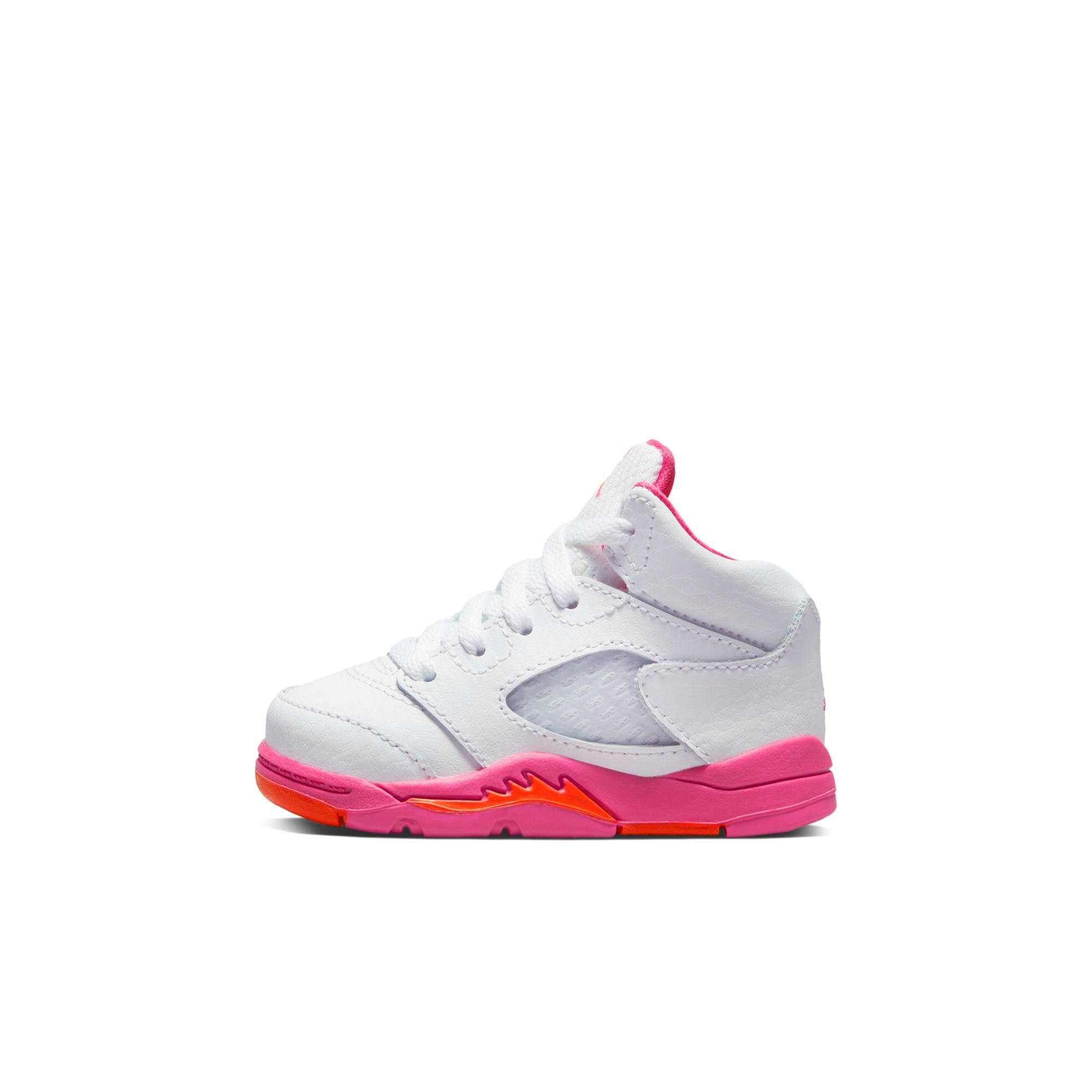 [725172-168] Toddlers Air Jordan Retro 5 (TD) 'WNBA Pinksicle Safety Orange'