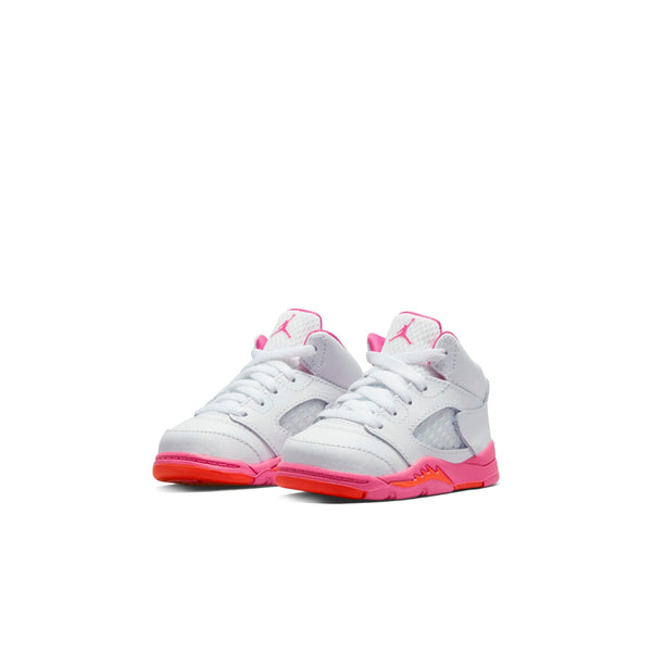 [725172-168] Toddlers Air Jordan Retro 5 (TD) 'WNBA Pinksicle Safety Orange'