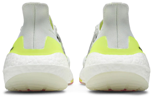 [FY0377] MENS ADIDAS ULTRA BOOST 21 'WHITE SOLAR YELLOW'