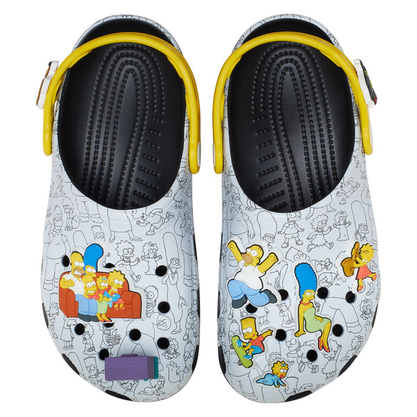 [211106-90H] Mens Crocs Classic Clog 'The Simpsons Intro Sequence'
