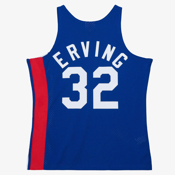 MENS MITCHELL & NESS DARK JERSEY NETS 1973 JULIUS ERVING