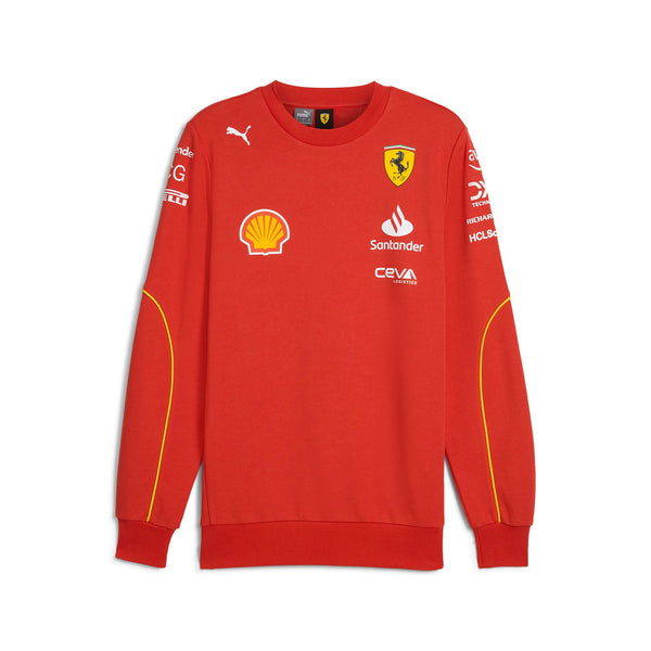 [763599-01] MENS PUMA SF SCUDERIA FERRARI TEAM CREW NECK SWEATSHIRT