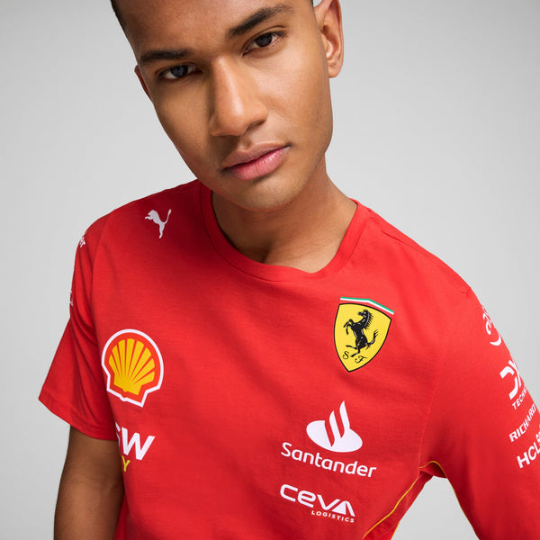 [763605-01] MENS PUMA SF SCUDERIA FERRARI LECLERC TEE