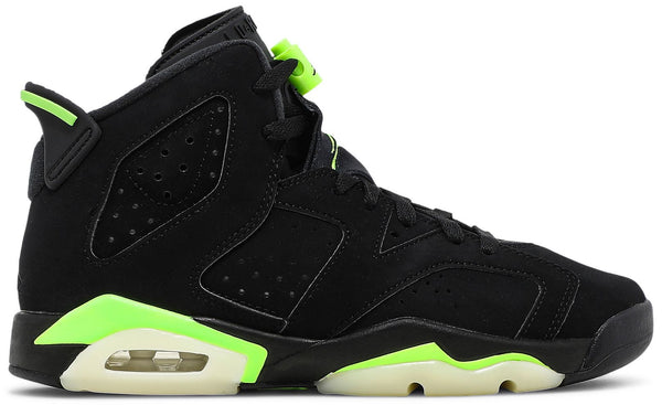 [384665-003] GRADE SCHOOL AIR JORDAN RETRO 6 'ELECTRIC GREEN' (GS)