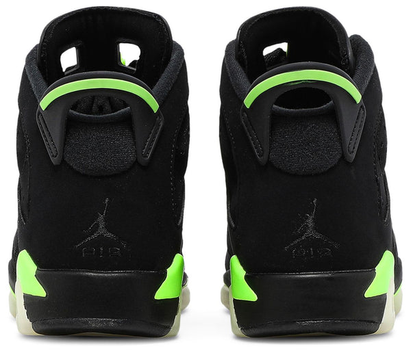 [384665-003] GRADE SCHOOL AIR JORDAN RETRO 6 'ELECTRIC GREEN' (GS)