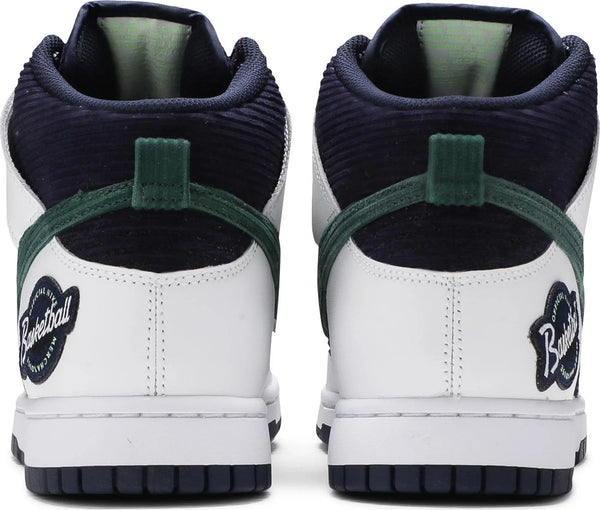 [DH0953-400] Mens Nike Dunk High 'Sports Specialties White Navy'