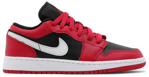 [553560-061] GRADE SCHOOL AIR JORDAN RETRO 1 LOW 'BLACK VERY BERRY' (GS)