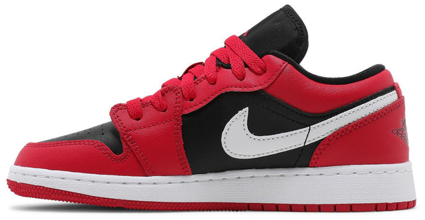 [553560-061] GRADE SCHOOL AIR JORDAN RETRO 1 LOW 'BLACK VERY BERRY' (GS)