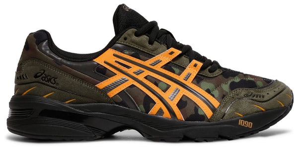 [1023A061-200] MENS ASICS GEL-1090 'A BATHING APE TIGER CAMO'