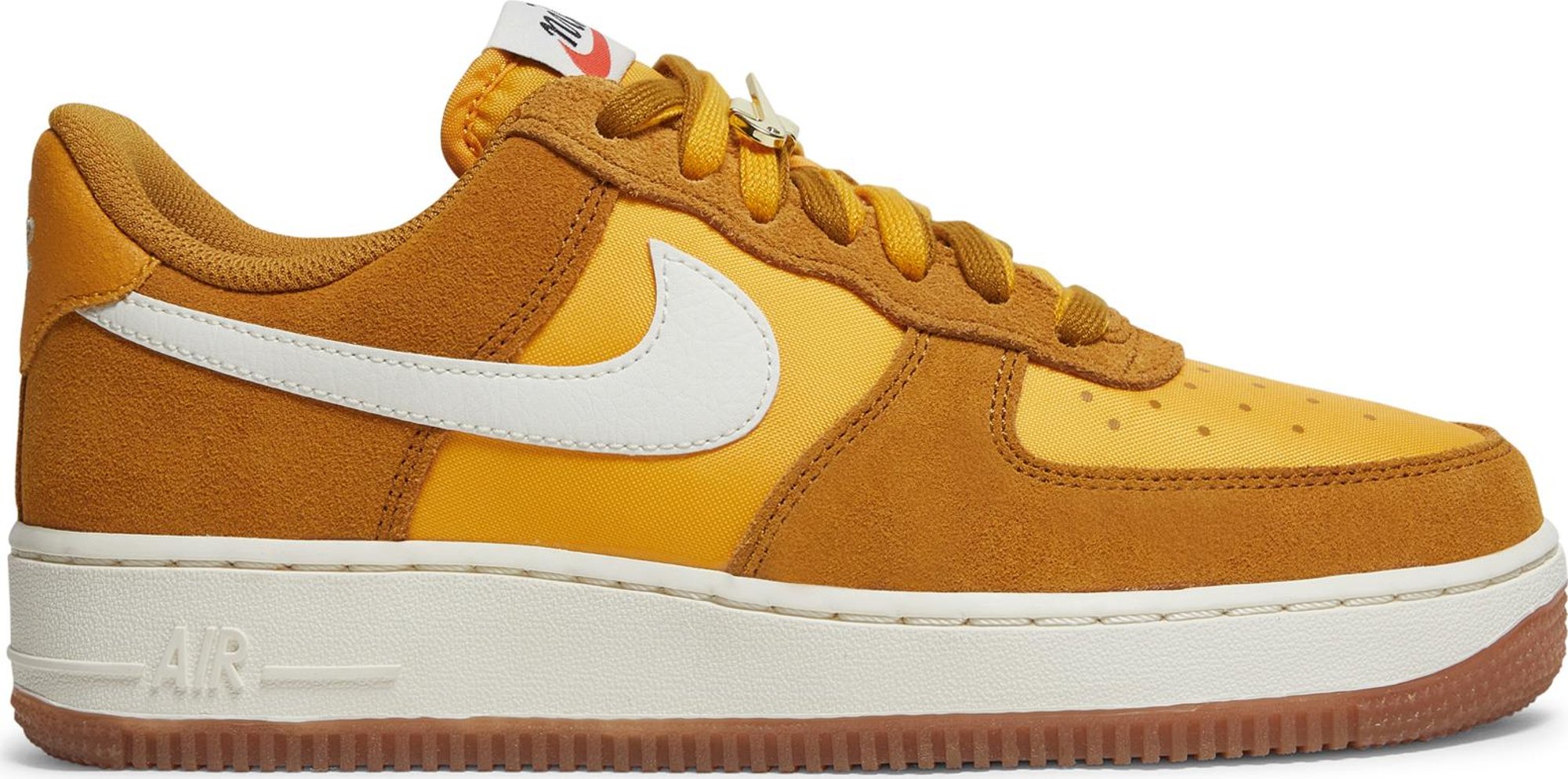 [DA8302-700] Womens Nike Air Force 1 Low '07 (W) 'First Use University Gold'