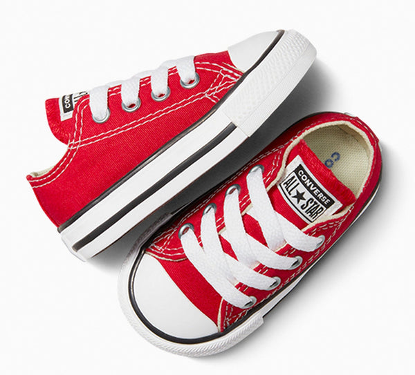 [7J236] Toddlers Converse CHUCK TAYLOR ALL STAR OX TD 'RED'