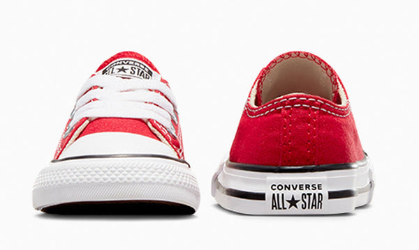 [7J236] Toddlers Converse CHUCK TAYLOR ALL STAR OX TD 'RED'