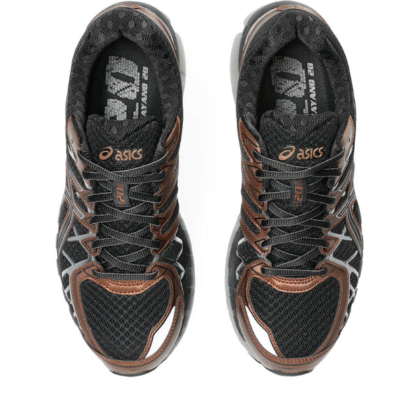 [1203A388-002] MENS ASICS GEL-KAYANO 20 'BLACK REDDISH BROWN'