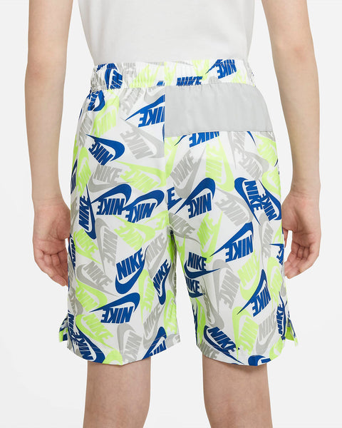 [DA0853-100] YOUTH NIKE WOVEN ALL OVER PRINT SHORTS