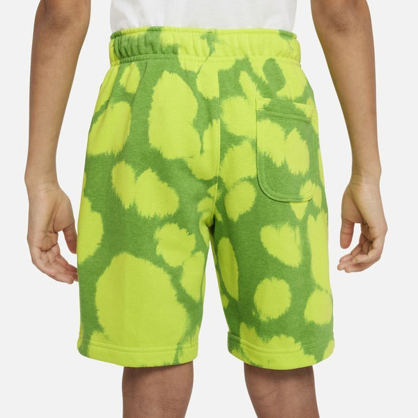 [DO6572-321] YOUTH NIKE SPORTSWEAR PRINTED FRENCH TERRY SHORTS