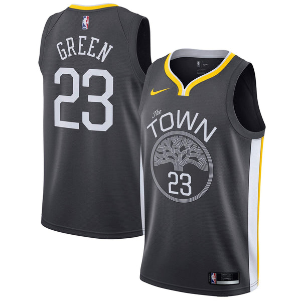 [9Z2B7BZ3P-GREEN] Youth Nike NBA Swingman Jersey - Statement Edition Draymond Green