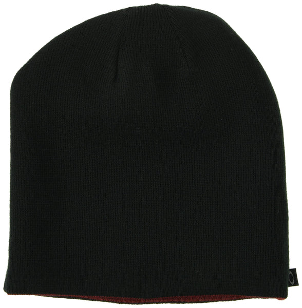 [911498-9M8] MENS OAKLEY BEANIE ELLIPSE - IRON RED/BLACKOUT