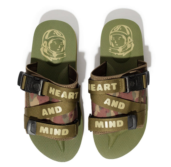 [821-3811/OLIVE BRANCH] MENS BILLIONAIRE BOYS CLUB EVA WALKER SLIDE 'OLIVE BRANCH'