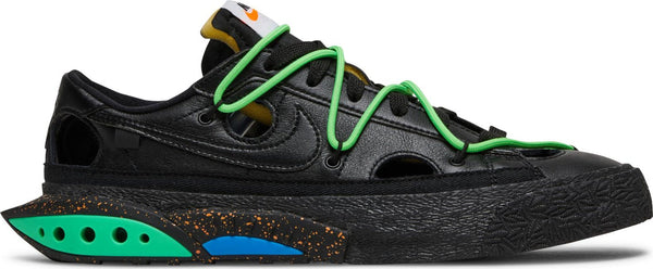 [DH7863-001] Mens Nike Blazer Low 'Off-White Black Electro Green'