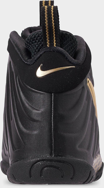 [843755-010] PRESCHOOL NIKE AIR FOAMPOSITE PRO 'BLACK METALLIC GOLD'