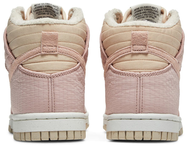 [DN9909-200] WOMENS NIKE DUNK HIGH LX NEXT NATURE 'PINK OXFORD'
