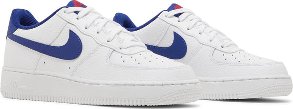 [CT3839-101] Grade School Nike AIR FORCE 1 LOW 'WHITE DEEP ROYAL (GS)'