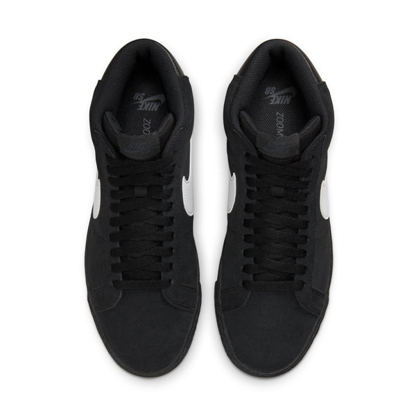 [864349-007] Mens Nike SB ZOOM BLAZER MID 'BLACK WHITE'