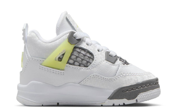 [HJ5989-100] TODDLERS AIR JORDAN RETRO 4 'LIGHT LEMON TWIST' (TD)