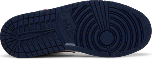 [DQ7648-600] Womens Air Jordan Retro 1 Mid 'USA (2022)' (Women's)