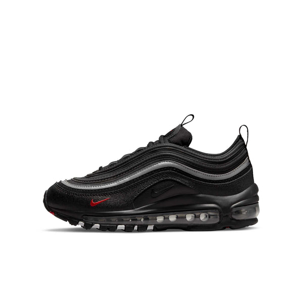 [921522-028] GRADE SCHOOL NIKE AIR MAX 97 'BLACK SILVER RED'