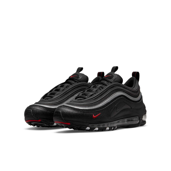 [921522-028] GRADE SCHOOL NIKE AIR MAX 97 'BLACK SILVER RED'