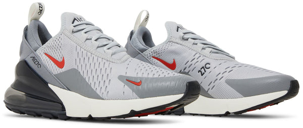 [DR8616-001] MENS NIKE AIR MAX 270 'GREY FOG TEAM ORANGE SAIL'