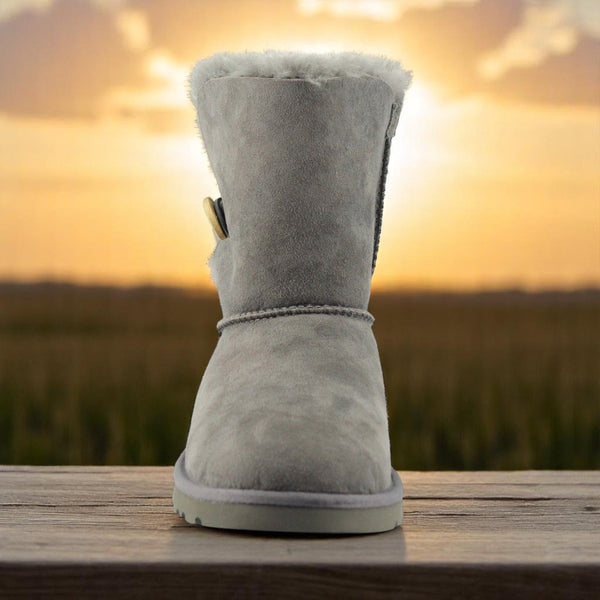 [5803-GREY] WOMENS UGG BAILEY BUTTON