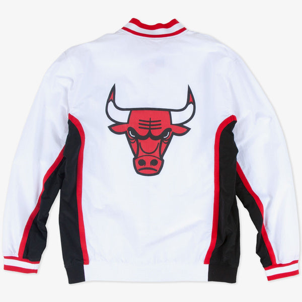 Mens Mitchell & Ness NBA AUTHENTIC WARM UP JACKET BULLS 1992