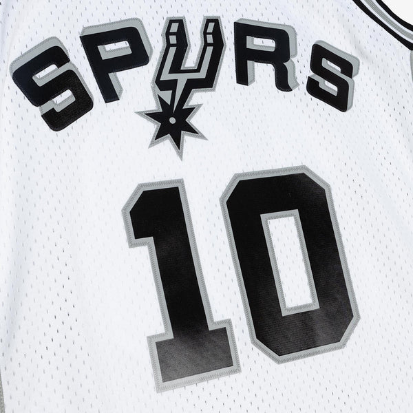 MENS MITCHELL & NESS NBA WHITE JERSEY SPURS 1993 DENNIS RODMAN