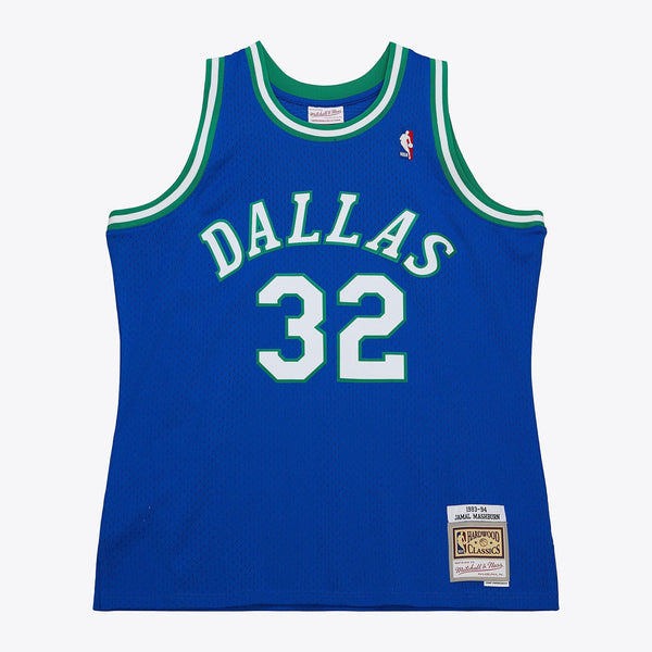 MENS MITCHELL & NESS NBA JERSEY MAVERICKS 1993 JAMAL MASHBURN