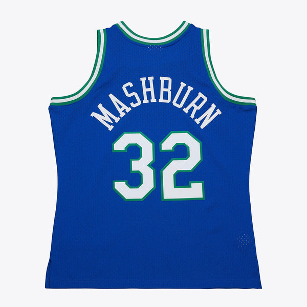 MENS MITCHELL & NESS NBA JERSEY MAVERICKS 1993 JAMAL MASHBURN
