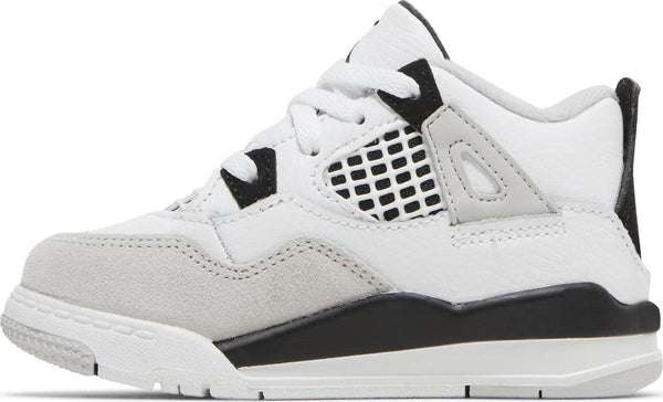 [BQ7670-111] Toddlers Air Jordan Retro 4 'Military Black' (TD)