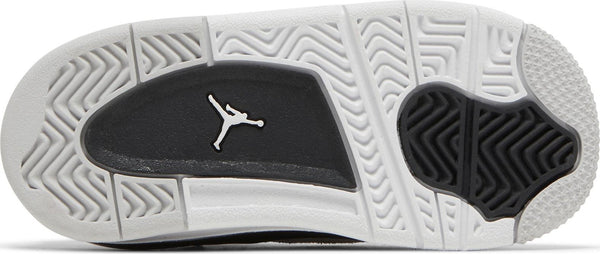 [BQ7670-111] Toddlers Air Jordan Retro 4 'Military Black' (TD)