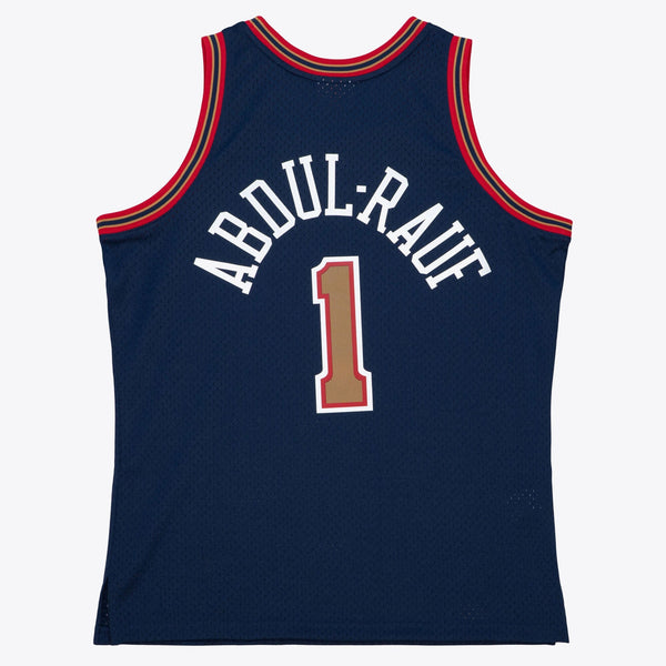 MENS MITCHELL & NESS DARK JERSEY NUGGETS 1994 MAHMOUD ABDUL-RAUF
