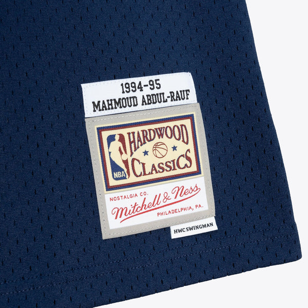 MENS MITCHELL & NESS DARK JERSEY NUGGETS 1994 MAHMOUD ABDUL-RAUF
