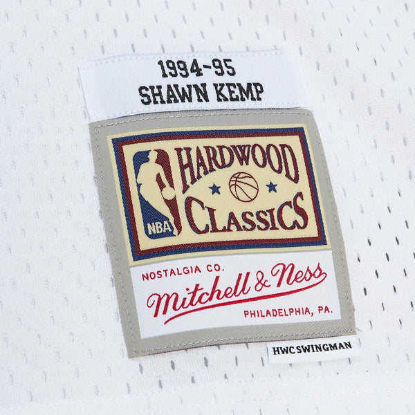 MENS MITCHELL & NESS HOME JERSEY SUPERSONICS 1994 SHAWN KEMP