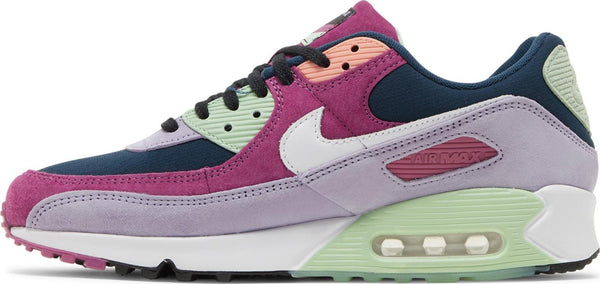 [DM0035-500] Mens Nike Air Max 90 NRG 'Light Bordeaux Armory Navy'