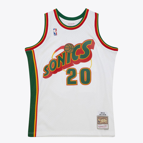 MENS MITCHELL & NESS HOME JERSEY SUPERSONICS 1995 GARY PAYTON