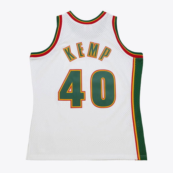MENS MITCHELL & NESS HOME JERSEY SUPERSONICS 1995 SHAWN KEMP