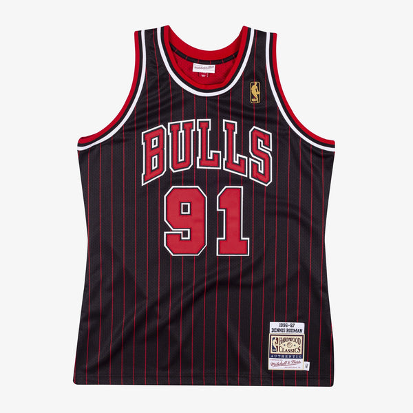 MENS MITCHELL & NESS NBA AUTHENTIC JERSEY BULLS 1996 DENNIS RODMAN