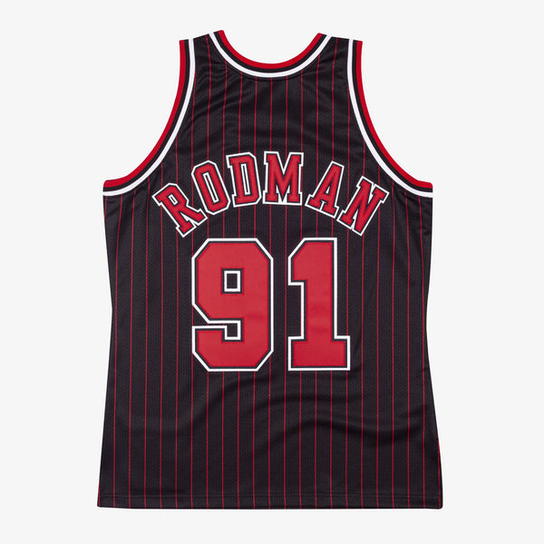 MENS MITCHELL & NESS NBA AUTHENTIC JERSEY BULLS 1996 DENNIS RODMAN